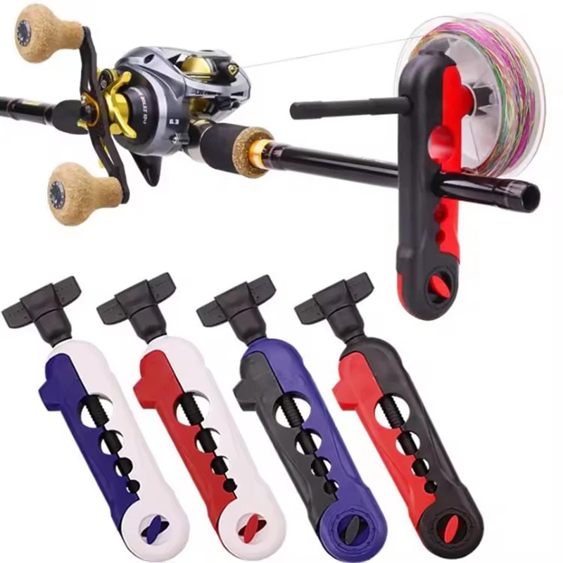 Fishing Line Dispenser - Tragbarer Universeller Angelschnur-Aufwickler, Verstellbar für Verschiedene