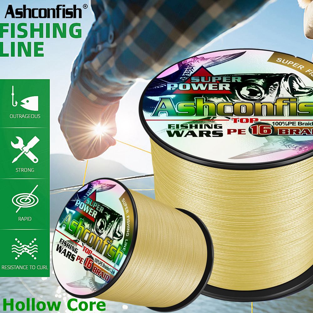 Ice Fishing Line - Ashconfish 100 m 16 Stränge japanische
