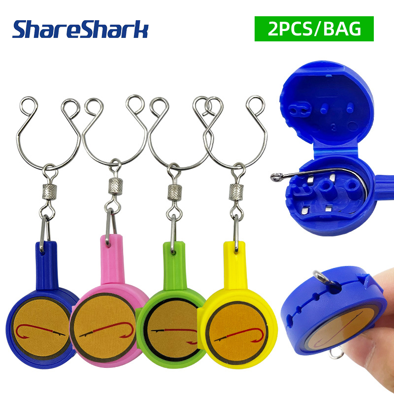 Monofilament Line - ShareShark 2 Stück/Beutel Schnelles Knotenbindewerkzeug für