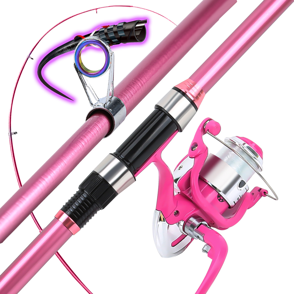 Angelruten-Set Komplettset mit – Fishing Line Spooler Bewertung und Preis