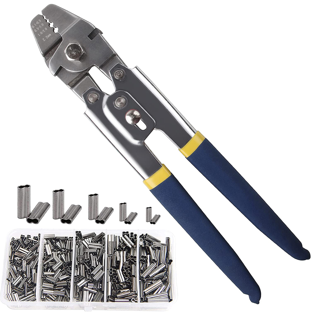 300 stücke Crimp Angeln Ärmeln – Leader Line Bewertung und Preis